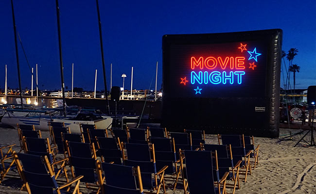 Summer bucket list: Outdoor movies on the Bay at the Catamaran Resort Hotel and Spa