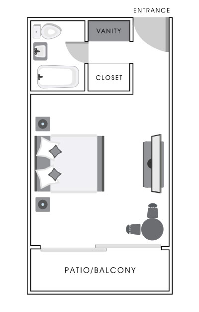 Bay Front Room Map