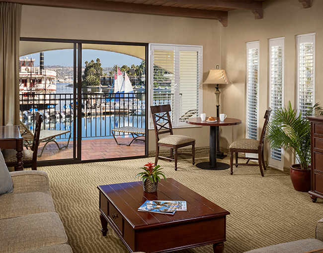 Marina Suite living area