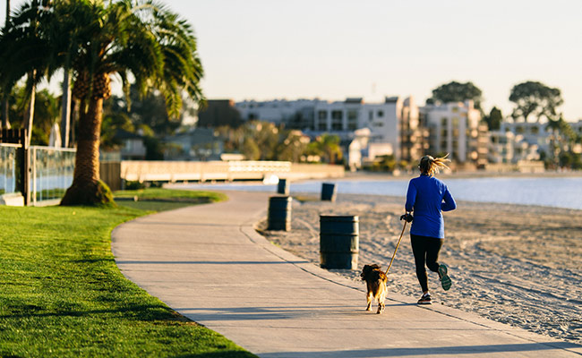 Best Running Trails in San Diego - Mission Bay