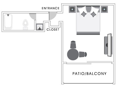 Bay Front Room Map