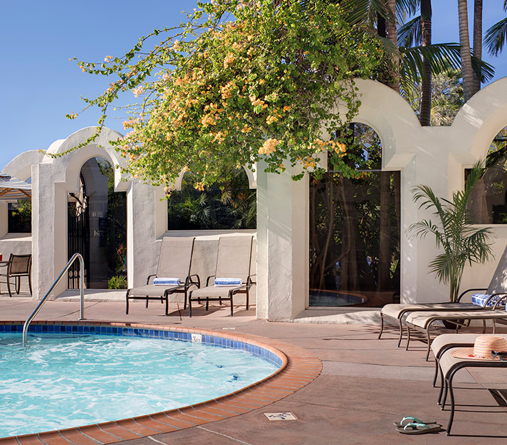 San Diego’s largest hot tub at the Bahia Resort Hotel