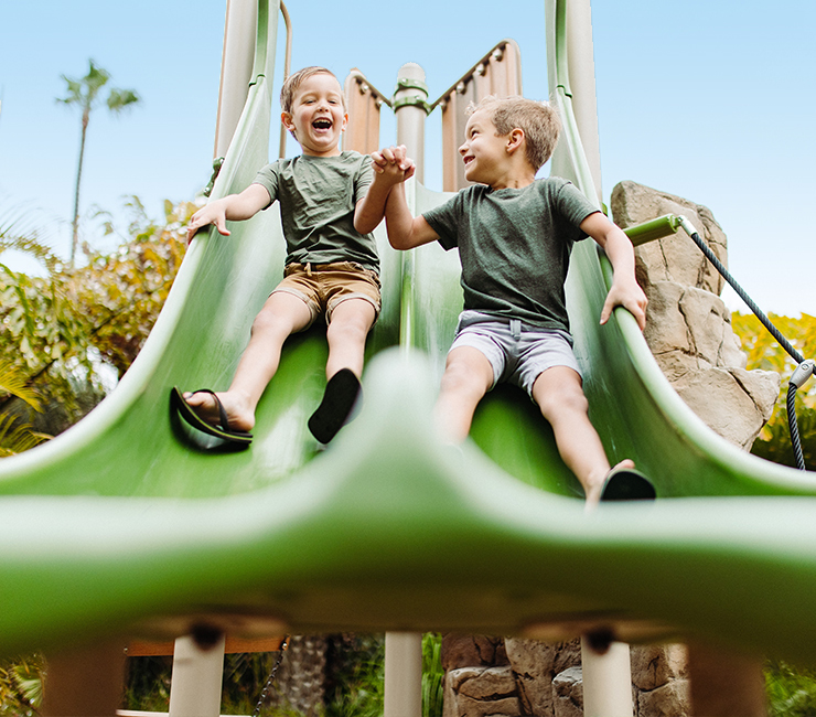 Playground at Bahia Resort Hotel on Mission Bay