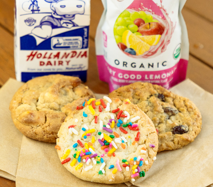 Welcome Lemonade and cookies for guests during spring activities at the Bahia Resort Hotel in Mission Bay, San Diego