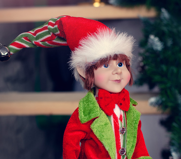 Elf on the Shelf, one of the many holiday activities at the Bahia Resort Hotel in San Diego on Mission Bay
