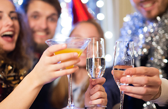 NYE Dinner celebration