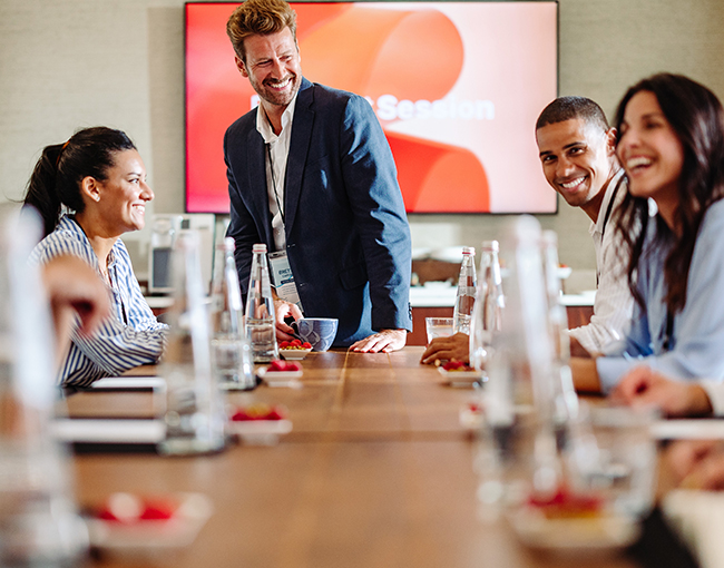 Small Meeting Group Session