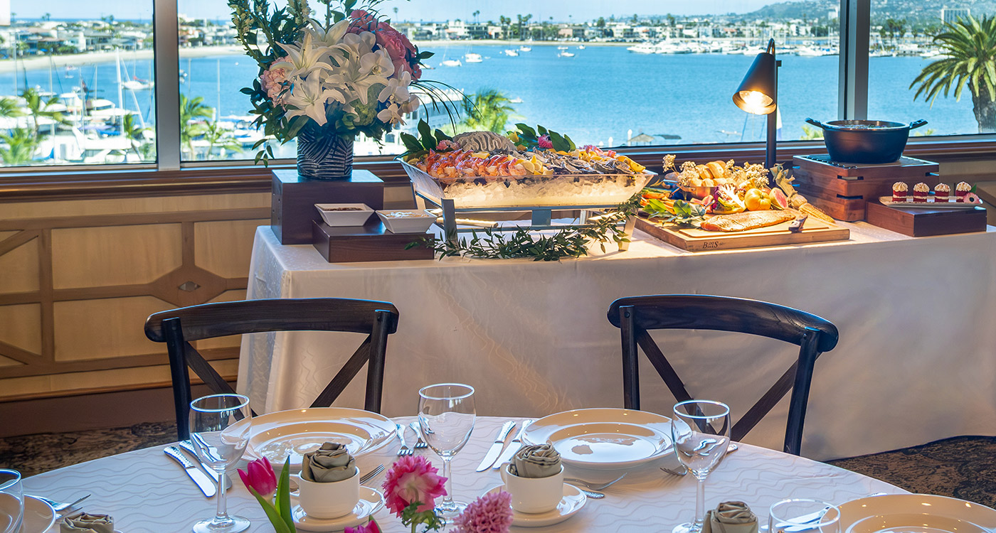Mother's Day Brunch overlooking Mission Bay