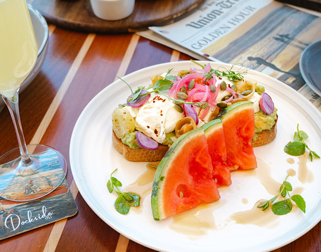 Breakfast at Dockside 1953 Weekend Brunch at the Bahia Resort Hotel in Mission Bay, San Diego